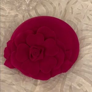 Pink/Mauve Fascinator/pill box hat